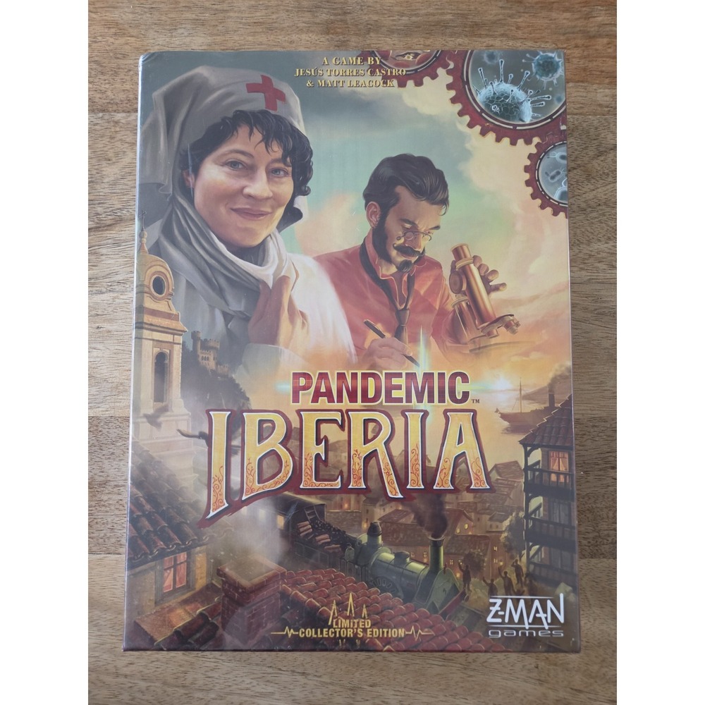 Pandemic: Iberia Limited Collector's Edition Board Game Z-Man Games New Sealed